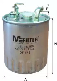 Фільтр палива MFILTER DF 678